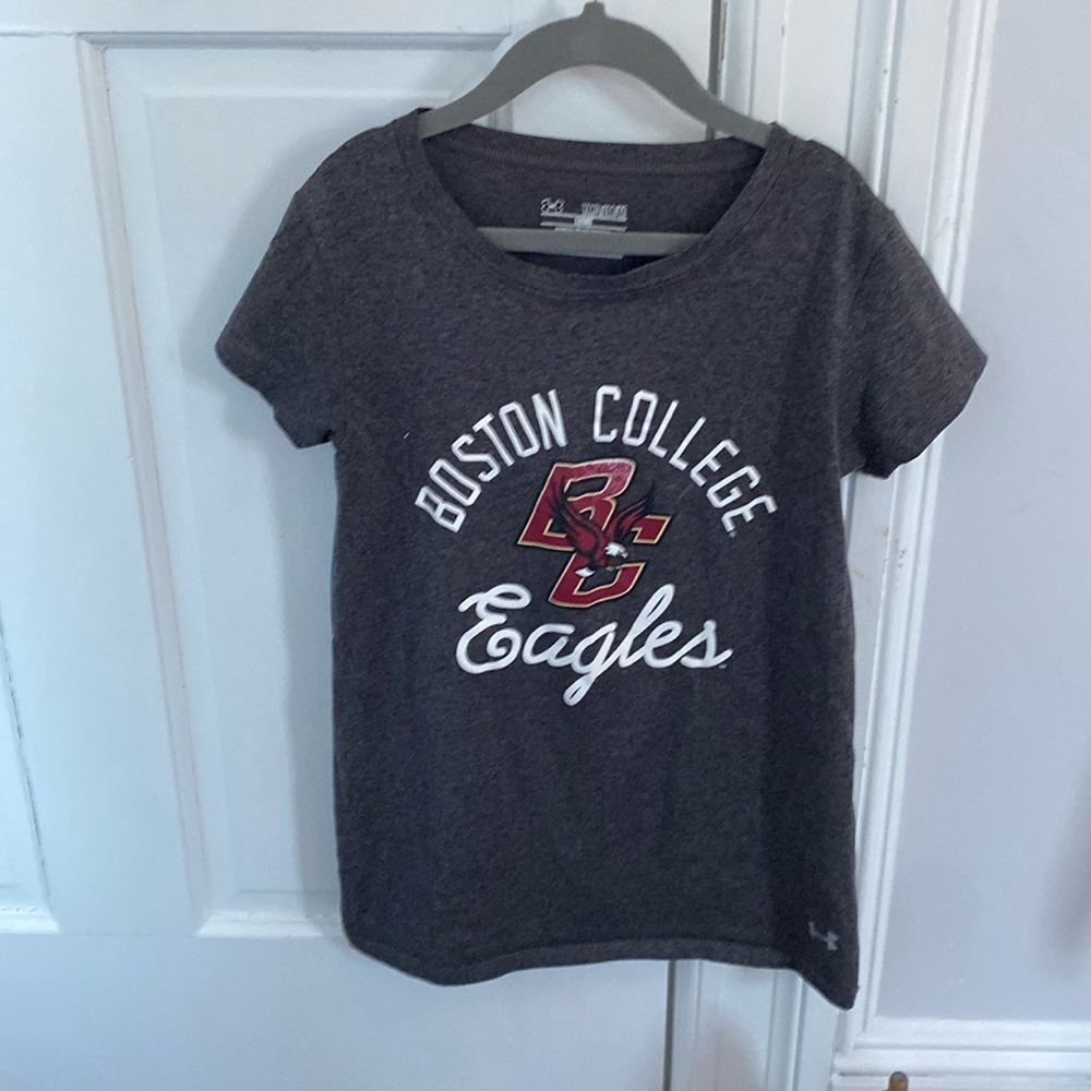 Girls Under Armour Youth Medium Tshirt Boston College Eagles